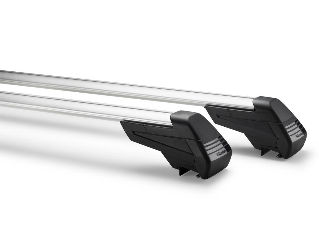 Belki bagażnika dachowego VW Caddy 5, do montażu na relingach, 2 szt.